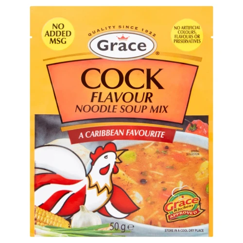 Przejdź do produktu Grace Cock Flavour Noodle Soup Mix 50g