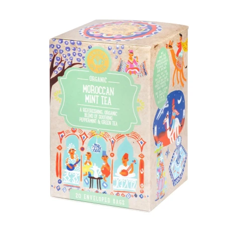 Ministry of Tea Organic Moroccan Mint Tea 20 Enveloped Bags.webp