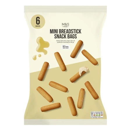 M&S Mini Breadsticks 6 X 20g.webp