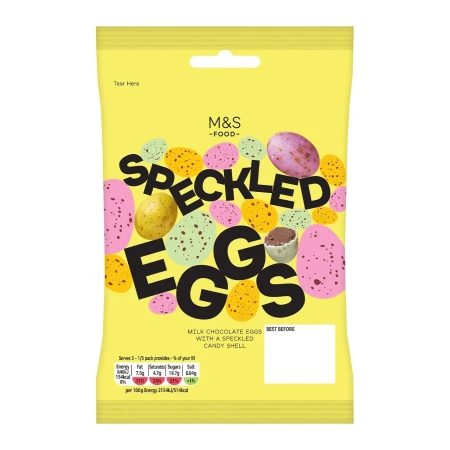 Marks & Spencer Milk Chocolate Speckled Eggs 150g 2.webp