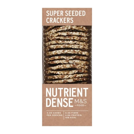 Marks & Spencer Nutrient Dense Super Seeded Crackers 130g 2.webp