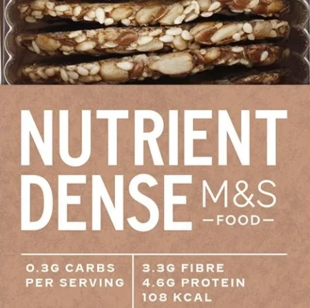Marks & Spencer Nutrient Dense Super Seeded Crackers 130g 7.webp