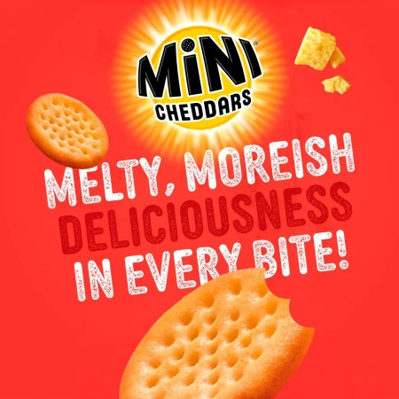 Jacob's Mini Cheddars Red Leicester Multipack Snacks 6 x 23g 4.webp