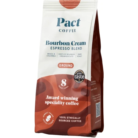 Pact Coffee Bourbon Cream Espresso Ground Coffee 200g 2.webp