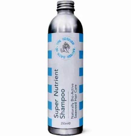 The Cornish Seaweed Bath Co Bio-Active, Natural, Seaweed & Herbal Super Nutrient Shampoo  250ml.webp
