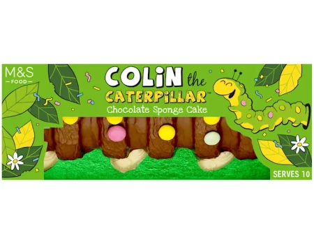 Marks & Spencer Colin The Caterpillar Chocolate Sponge Cake 625g 3.webp