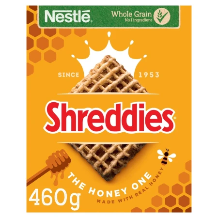Shreddies Honey Breakfast Cereal 430g.webp