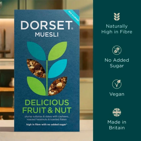 Dorset Cereals Delicious Fruit & Nut Muesli 500g 4.jpg