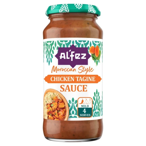 Przejdź do produktu Al'Fez Moroccan Style Chicken Tagine Sauce Mild 450g