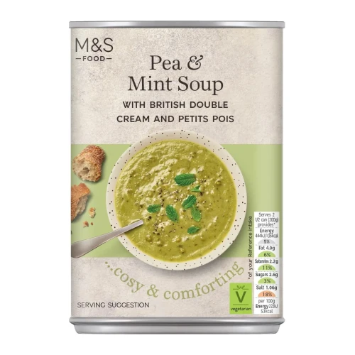 Przejdź do produktu Marks & Spencer Pea & Mint Soup 400g