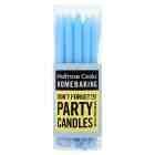Przejdź do produktu Waitrose Cooks' Homebaking Blue Party Candles & Holders - 16