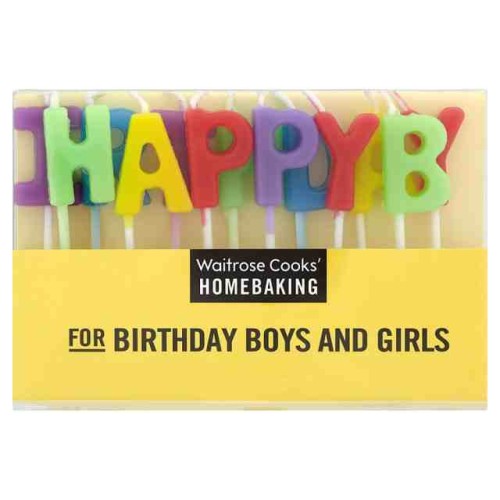 Przejdź do produktu Happy Birthday Candles Waitrose