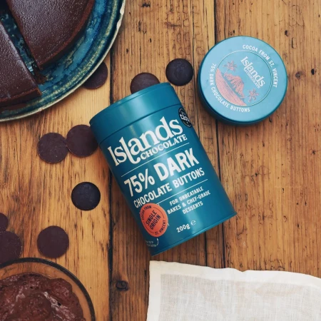 Islands Chocolate 75% Dark Chocolate Button Tin 5.webp