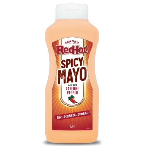 Przejdź do produktu Frank’s Redhot Spicy Mayo With Cayenne Pepper - Dip, Squeeze, Spread 1L