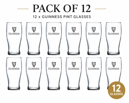 Guinness Pint Glasses MULTIPACK 12 x 568ml 5.webp