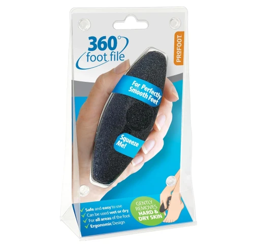 Przejdź do produktu Profoot 360 Foot File - Ideal for Calluses - Ergonomic Design - Gently Removes Hard Skin and Calluses Leaving Feet Smooth