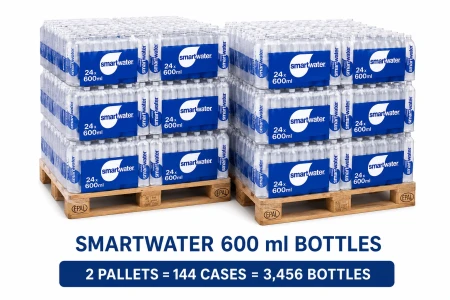 Glacéau Smartwater Still Water 600ml – Wholesale Order 2 Pallets 1.webp