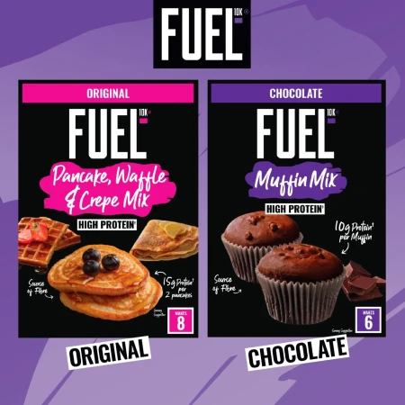 Fuel10K High Protein Pancake, Waffle & Crepe Mix - Original 6.webp