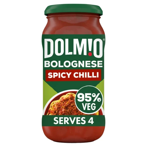 Przejdź do produktu Dolmio Bolognese Spicy Chilli Pasta Sauce 450g