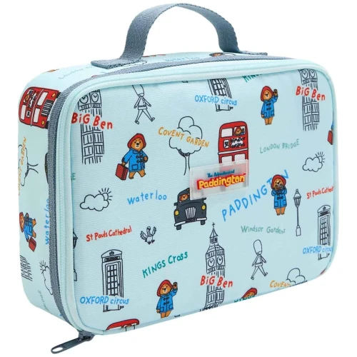 Przejdź do produktu Marks & Spencer Kids' Paddington Thermal Lunchbox, Light Blue