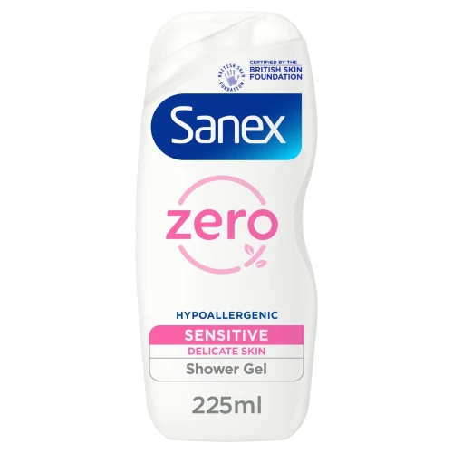 Przejdź do produktu Sanex Zero% Hypoallergenic Sensitive Skin Shower Gel 225ml