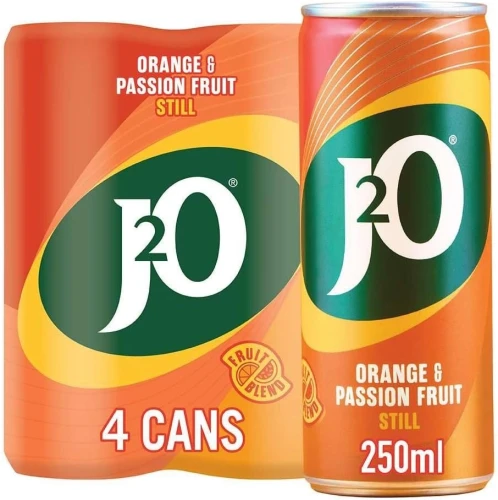 Przejdź do produktu J2O Orange & Passionfruit Still Fruit Soft Drink 4 x 250ml