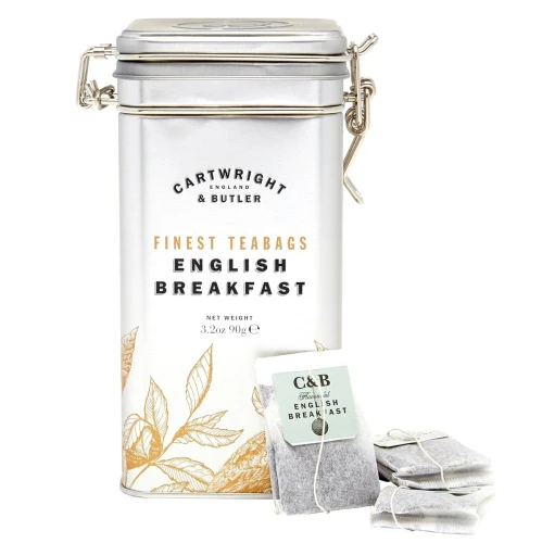 Przejdź do produktu Cartwright & Butler English Breakfast 30 Teabags Tin 
