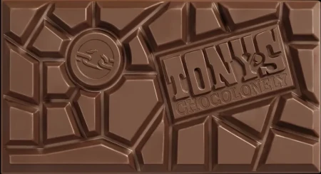 Tony's chocolonely Milk chocolate with pieces of caramel, almond, pretzel, almond honey nougat and sea salt 2.webp