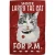 Radical Tea Towel Larry the Cat tea towel.webp