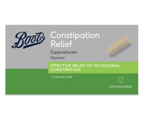 Przejdź do produktu Boots Glycerol Fast & Effective Occasional Constipation Relief 12 Suppositories – Works from 15 Minutes