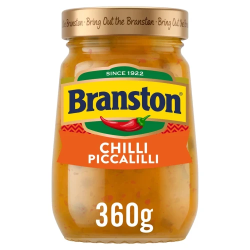 Przejdź do produktu Branston Chilli Piccalilli Gluten Free Vegan 360g