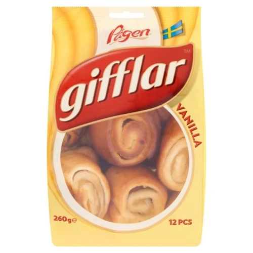 Przejdź do produktu Pagen Gifflar Vanilla Pastry Rolls 260g