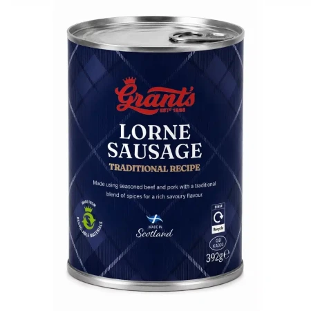 Grant's Traditional Scottish Lorne Sausage Tin 392g.webp