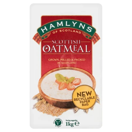 Hamlyns Of Scotland Scottish Oatmeal 1kg.webp