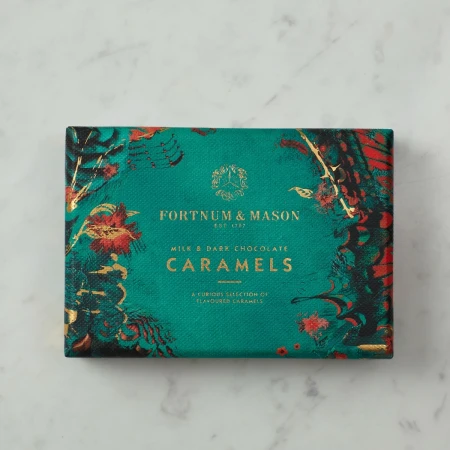Milk & Dark Chocolate Caramels Selection Box, 54g 4.webp
