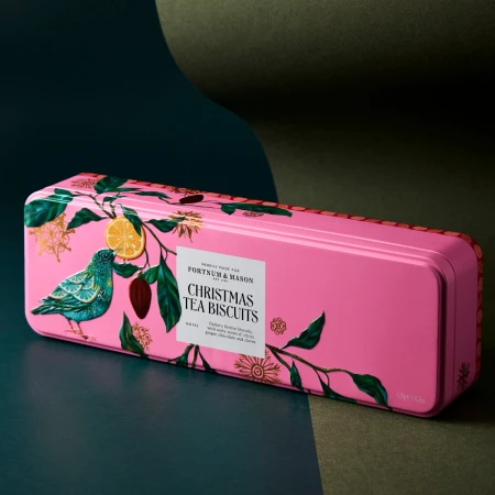 Fortnum & Mason Christmas Tea Biscuits Tin 120g 1.webp