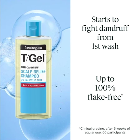 Neutrogena T-Gel Anti-Dandruff Shampoo 3% Salicylic Acid 250ml 3.webp