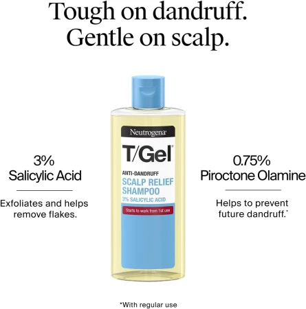 Neutrogena T-Gel Anti-Dandruff Shampoo 3% Salicylic Acid 250ml 4.webp