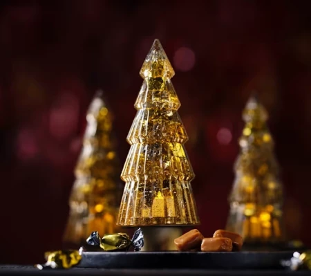M&S Double Devon Butter Toffees Tree Tin 100g 2.webp