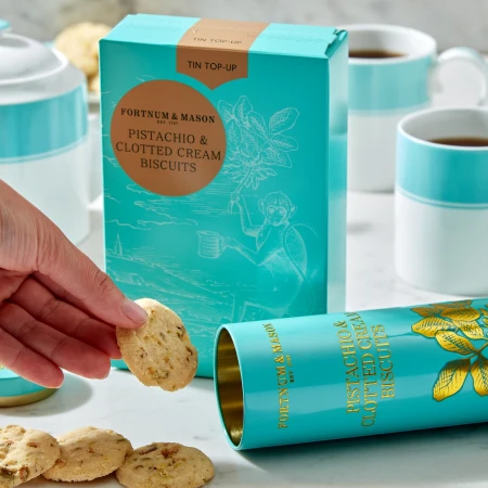 Pistachio & Clotted Cream Biscuit Tin Top-Up, 250g 2.webp