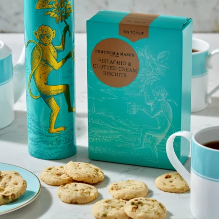 Pistachio & Clotted Cream Biscuit Tin Top-Up, 250g 1.webp