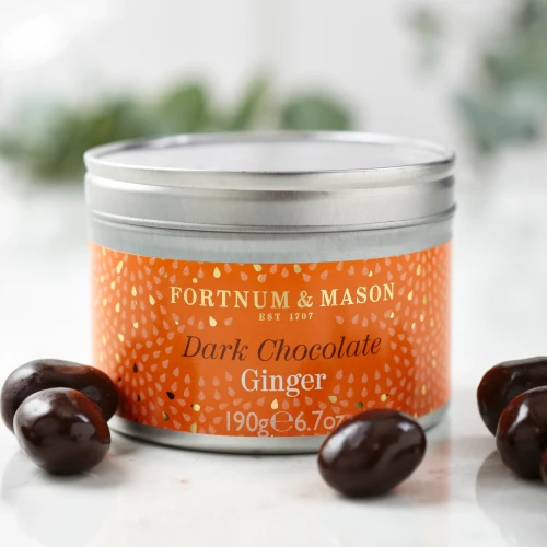 Przejdź do produktu Fortnum & Mason Dark Chocolate Ginger 190g