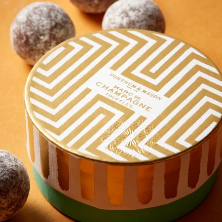 Fortnum's Marc de Champagne Truffles, 40g 4.webp