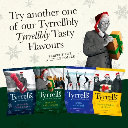 Tyrrells Sea Salt & Cider Vinegar Sharing Crisps 150g 2.webp
