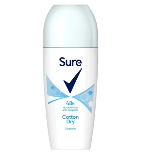 Przejdź do produktu Sure Women Anti-Perspirant Roll On Deodorant Cotton Dry 50ml
