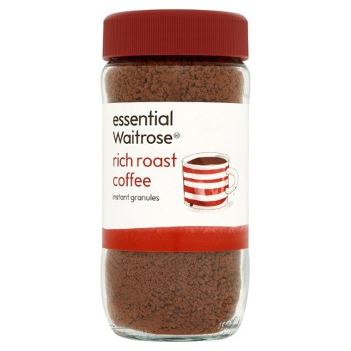 Przejdź do produktu Rich Roast Coffee Granules essential Waitrose 100g