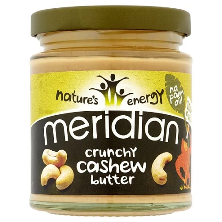 Meridian Crunchy Cashew Butter 100% Nuts 170g.png
