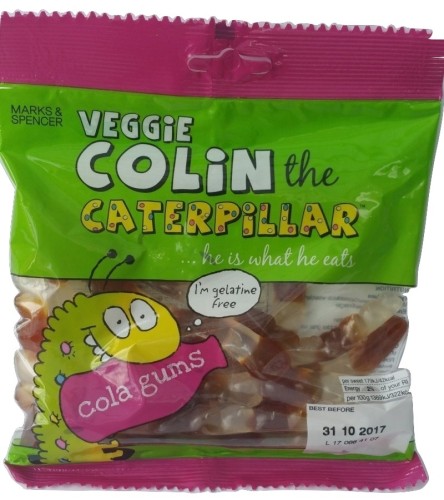 Przejdź do produktu Marks & Spencer Colin the Caterpillar Cola Gums 170g