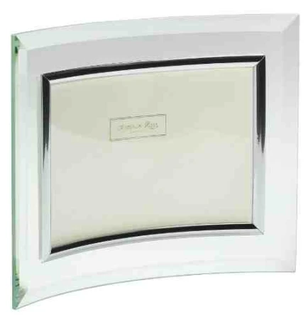 Addison Ross, Glass Photo Frame, Curved Landscape, 4 x 6 Inches photo size.jpg