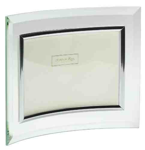 Przejdź do produktu Addison Ross, Glass Photo Frame, Curved Landscape, 4 x 6 Inches photo size